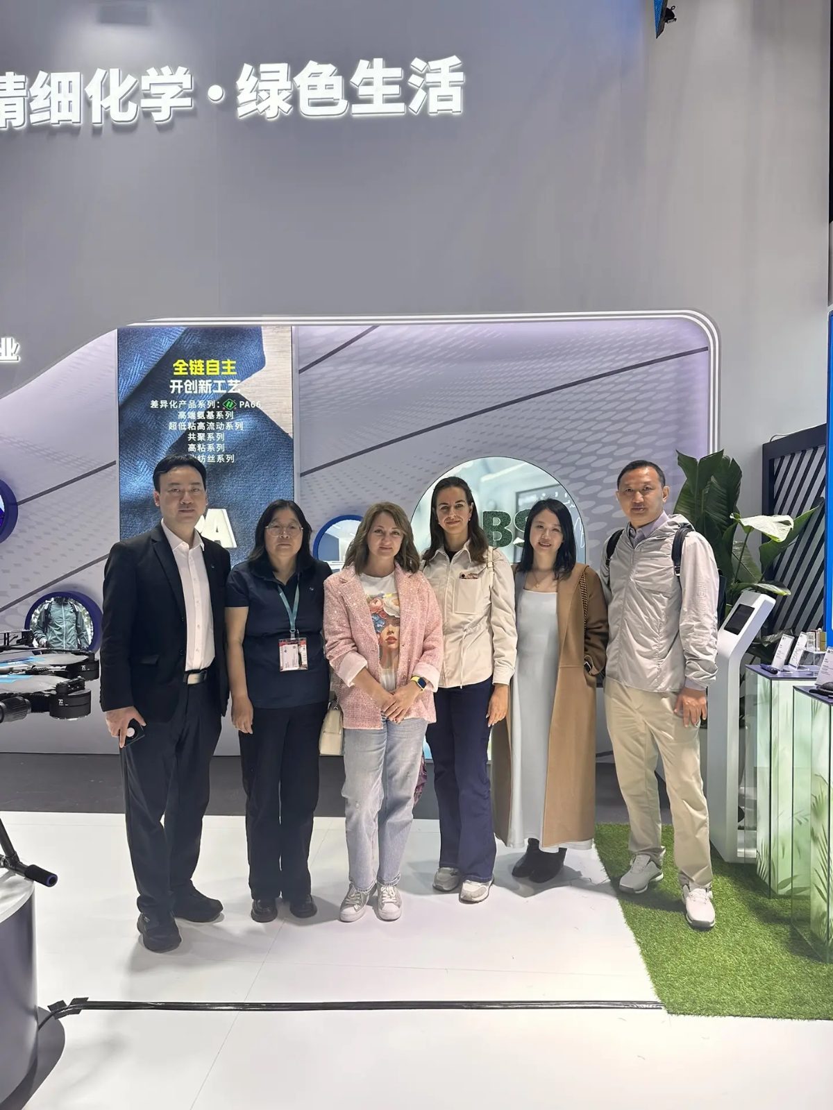 Meeting partners in Guangzhou